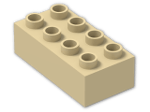 LEGO® Brick: Duplo Brick 2 x 4 3011 | Color: Brick Yellow