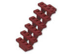 LEGO® Stein: Staircase 7 x 4 x 6 Open 30134 | Farbe: New Dark Red