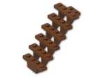 LEGO® Stein: Staircase 7 x 4 x 6 Open 30134 | Farbe: Reddish Brown
