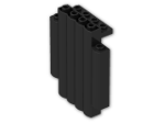 LEGO® Stein: Panel 2 x 6 x 6 Log Wall 30140 | Farbe: Black
