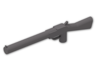 LEGO® Stein: Minifig Gun Rifle 30141 | Farbe: Dark Stone Grey