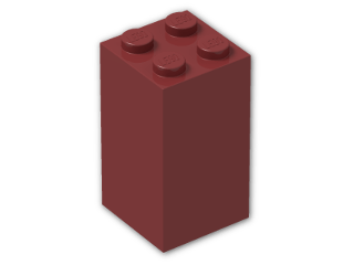 LEGO® Stein: Brick 2 x 2 x 3 30145 | Farbe: New Dark Red