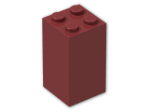 LEGO® Brick: Brick 2 x 2 x 3 30145 | Color: New Dark Red