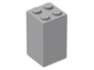 LEGO® Stein: Brick 2 x 2 x 3 30145 | Farbe: Medium Stone Grey