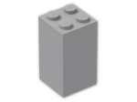LEGO® Brick: Brick 2 x 2 x 3 30145 | Color: Medium Stone Grey