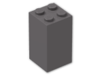 LEGO® Stein: Brick 2 x 2 x 3 30145 | Farbe: Dark Stone Grey
