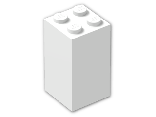 LEGO® Stein: Brick 2 x 2 x 3 30145 | Farbe: White
