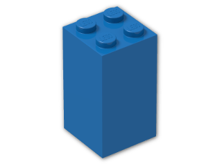 LEGO® Brick: Brick 2 x 2 x 3 30145 | Color: Bright Blue