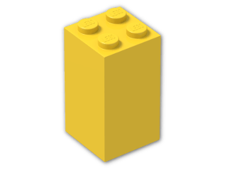 LEGO® Brick: Brick 2 x 2 x 3 30145 | Color: Bright Yellow
