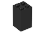 LEGO® Stein: Brick 2 x 2 x 3 30145 | Farbe: Black