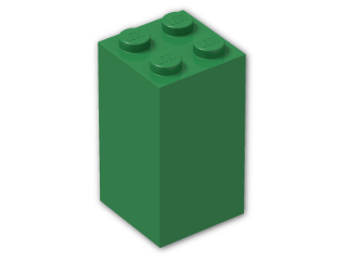 LEGO® Stein: Brick 2 x 2 x 3 30145 | Farbe: Dark Green