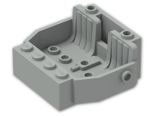 LEGO® Stein: Car Base 4 x 5 with 2 Seats 30149 | Farbe: Grey