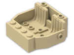 LEGO® Stein: Car Base 4 x 5 with 2 Seats 30149 | Farbe: Brick Yellow