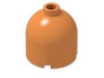 LEGO® Stein: Cylinder 2 x 2 x 1 & 2/3 with Dome Top 30151 | Farbe: Bright Orange