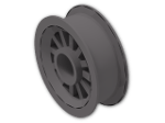 LEGO® Brick: Wheel Centre Spoked Small 30155 | Color: Dark Stone Grey