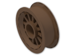 LEGO® Stein: Wheel Centre Spoked Small 30155 | Farbe: Brown