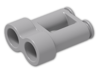 LEGO® Stein: Minifig Tool Binoculars Town 30162 | Farbe: Medium Stone Grey