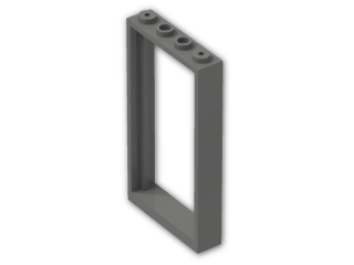 LEGO® Stein: Door 1 x 4 x 6 Frame Type 1 30179 | Farbe: Dark Grey
