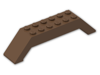 LEGO® Stein: Slope Brick 45 10 x 2 x 2 Double 30180 | Farbe: Brown