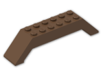 LEGO® Brick: Slope Brick 45 10 x 2 x 2 Double 30180 | Color: Brown