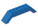 LEGO® Brick: Slope Brick 45 10 x 2 x 2 Double 30180 | Color: Bright Blue