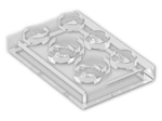 LEGO® Stein: Plate 2 x 3 3021 | Farbe: Transparent