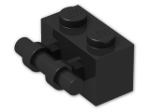 LEGO® Brick: Brick 1 x 2 with Handle 30236 | Color: Black
