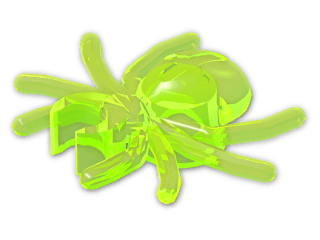 LEGO® Stein: Animal Spider 30238 | Farbe: Transparent Fluorescent Green