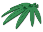LEGO® Stein: Plant Leaves 6 x 5 Swordleaf with Clip 30239 | Farbe: Dark Green