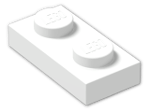 LEGO® Stein: Plate 1 x 2 3023 | Farbe: White