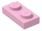 LEGO® Stein: Plate 1 x 2 3023 | Farbe: Light Purple