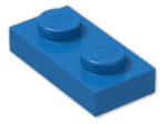 LEGO® Brick: Plate 1 x 2 3023 | Color: Bright Blue