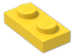 LEGO® Brick: Plate 1 x 2 3023 | Color: Bright Yellow