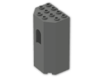 LEGO® Brick: Panel Wall 3 x 4 x 6 30246 | Color: Dark Grey