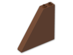 LEGO® Brick: Slope Brick 55 1 x 6 x 5 30249 | Color: Reddish Brown