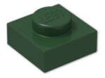LEGO® Stein: Plate 1 x 1 3024 | Farbe: Earth Green
