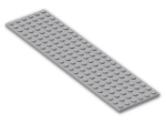 LEGO® Stein: Plate 6 x 24 3026 | Farbe: Medium Stone Grey