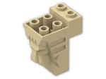 LEGO® Brick: Brick 2 x 3 x 3 with Lion's Head Carving and Cutout 30274 | Color: Brick Yellow