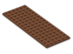 LEGO® Stein: Plate 6 x 16 3027 | Farbe: Reddish Brown