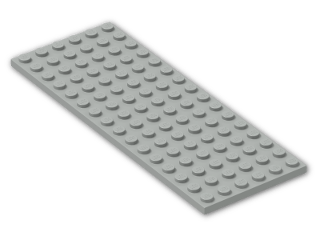 LEGO® Brick: Plate 6 x 16 3027 | Color: Grey