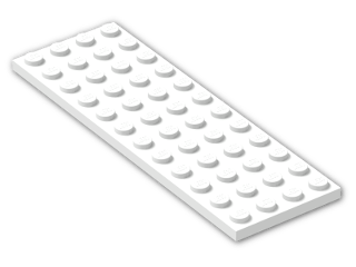 LEGO® Stein: Plate 4 x 12 3029 | Farbe: White