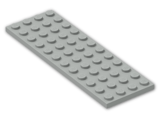 LEGO® Brick: Plate 4 x 12 3029 | Color: Grey