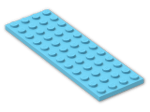 LEGO® Brick: Plate 4 x 12 3029 | Color: Medium Azur