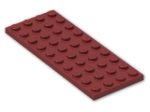 LEGO® Brick: Plate 4 x 10 3030 | Color: New Dark Red