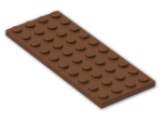 LEGO® Brick: Plate 4 x 10 3030 | Color: Reddish Brown