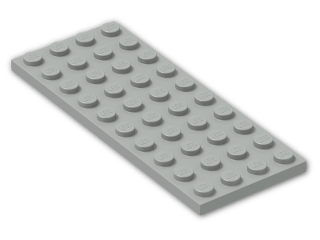 LEGO® Brick: Plate 4 x 10 3030 | Color: Grey