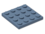 LEGO® Brick: Plate 4 x 4 3031 | Color: Sand Blue