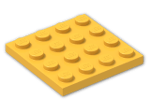 LEGO® Stein: Plate 4 x 4 3031 | Farbe: Flame Yellowish Orange