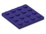 LEGO® Brick: Plate 4 x 4 3031 | Color: Medium Lilac