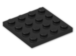 LEGO® Stein: Plate 4 x 4 3031 | Farbe: Black